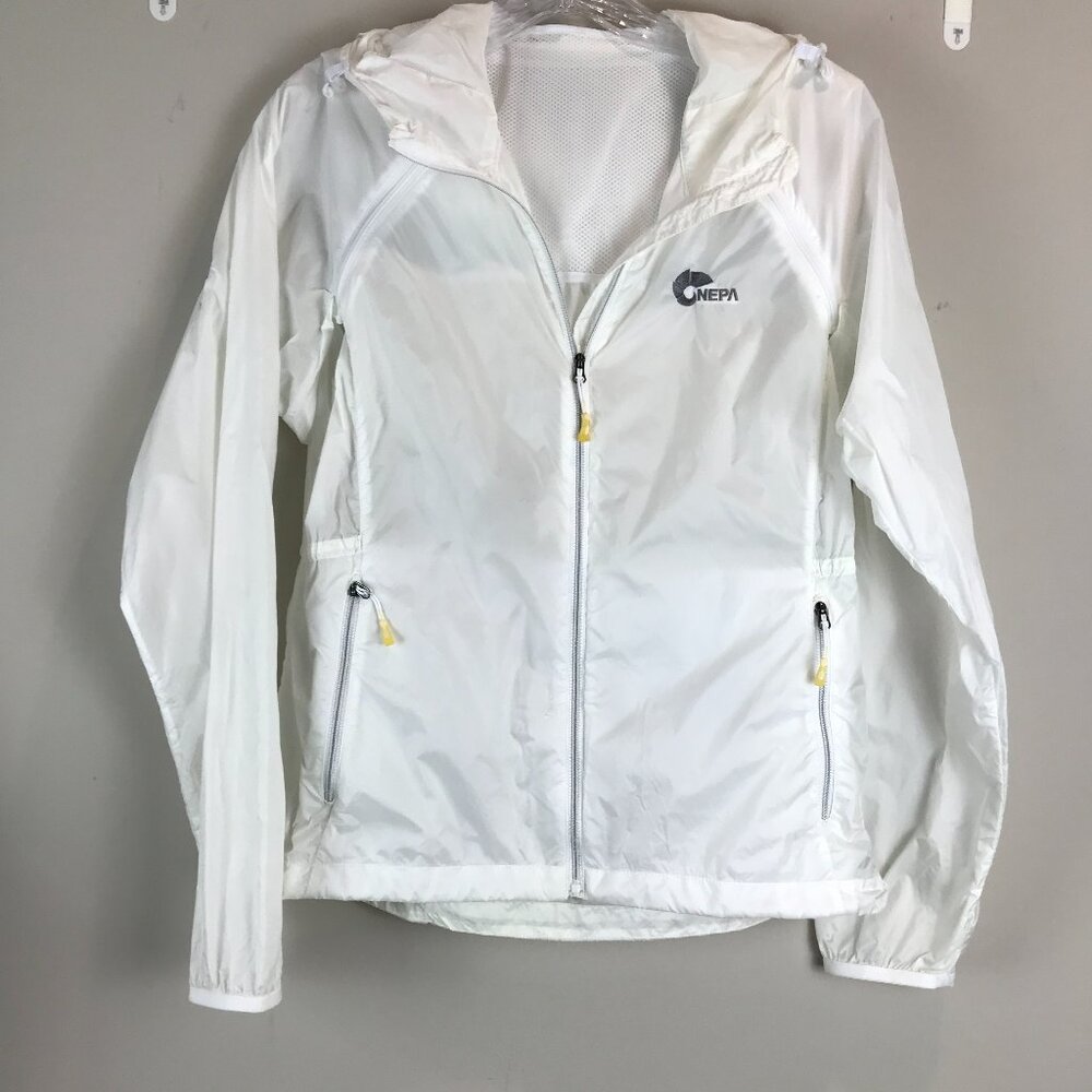 Unique Nepa brand White Women's Windbreaker/Vest Size S